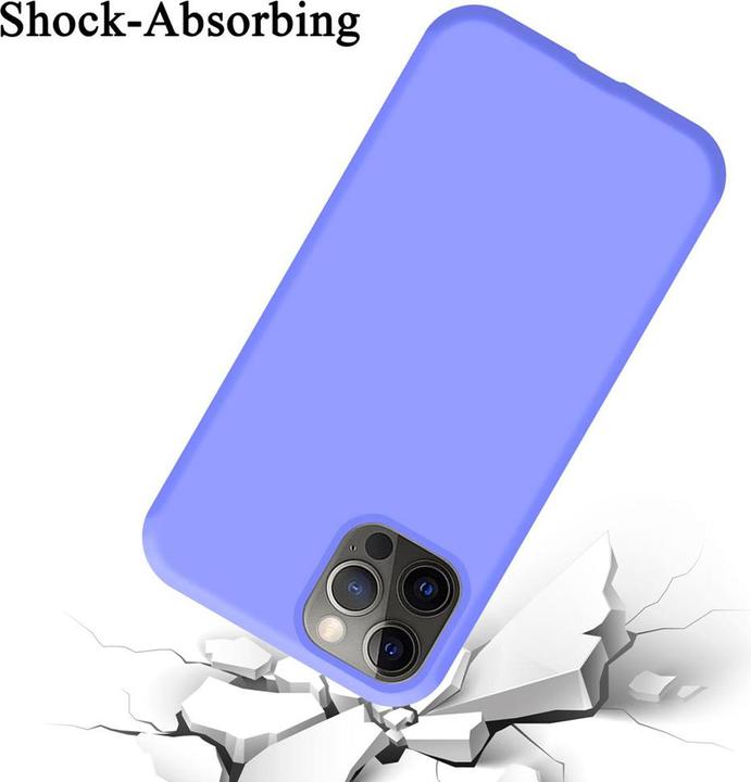 Actual product image Cadorabo TPU Liquid Silicone Case Cover (Apple iPhone 12, Realme 12 Pro+)