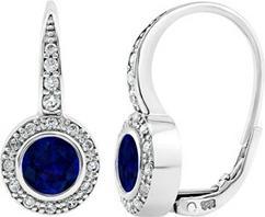 JVD Glittering silver earrings with zircons SVLE0613XH2M100