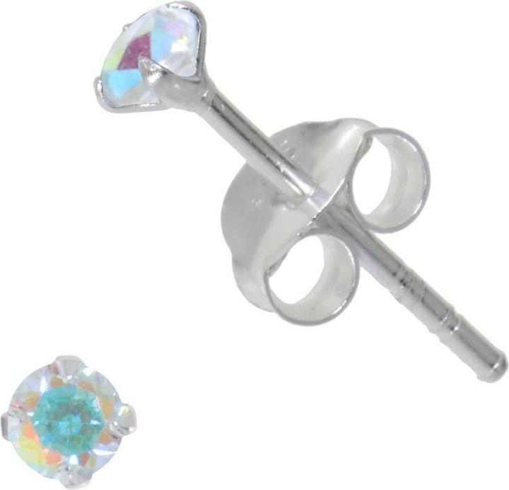 Bijouteria Ohrstecker (Silber 925, Zirkonia)