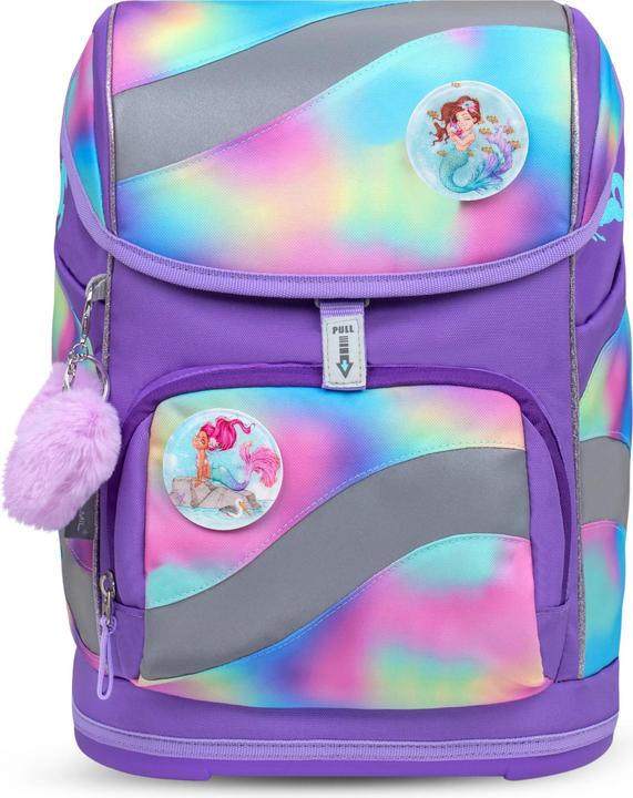 Actual product image Belmil Smarty ergonomisches Schulranzenset 5tlg. "Rainbow Colo (20 l)