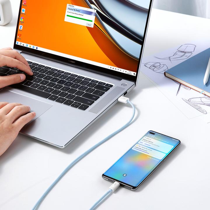 Image du produit Baseus USB A — USB C (2 m, USB 2.0, 100 W)