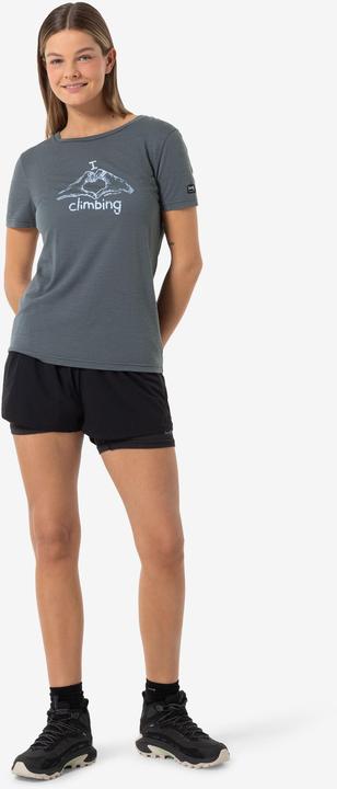 Actual product image Super Natural Women's I Love Climbing Tee (XS)