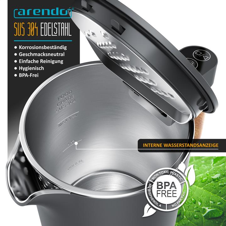 Actual product image Arendo Kettle (1.50 l)
