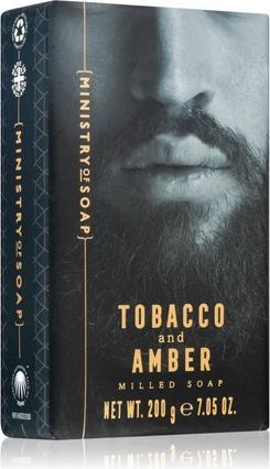 Produktbild The Somerset Toiletry Company The Somerset Toiletry Co. Woodsman Soaps sapone solido per uomo Tobacco & Amber 200 g (Hartseife)