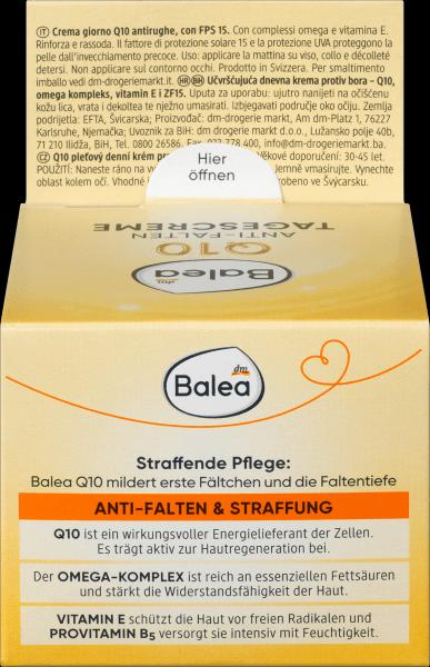 Actual product image dm Balea Q10 (50 ml, Day cream, SPF 15)