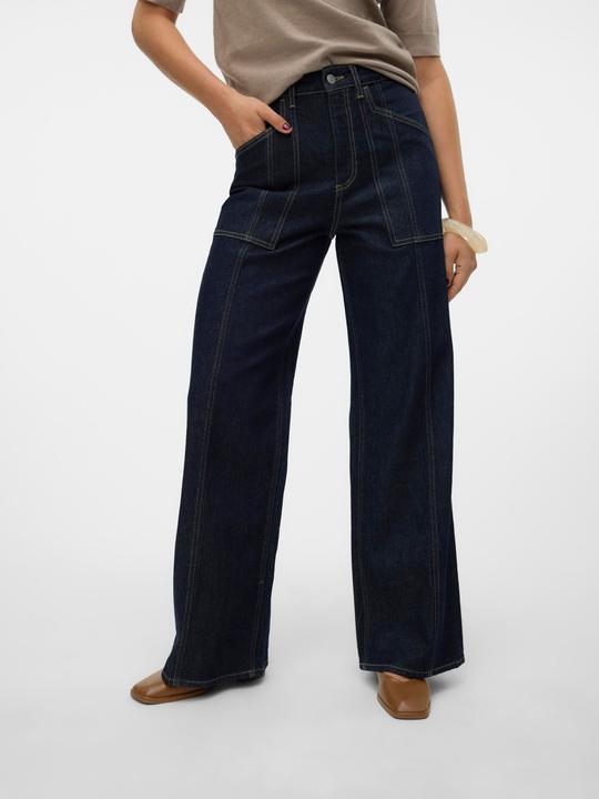 Produktbild Vero Moda VMKATHY Super High Rise Weiter Beinschnitt Jeans Weit geschnitten (29)