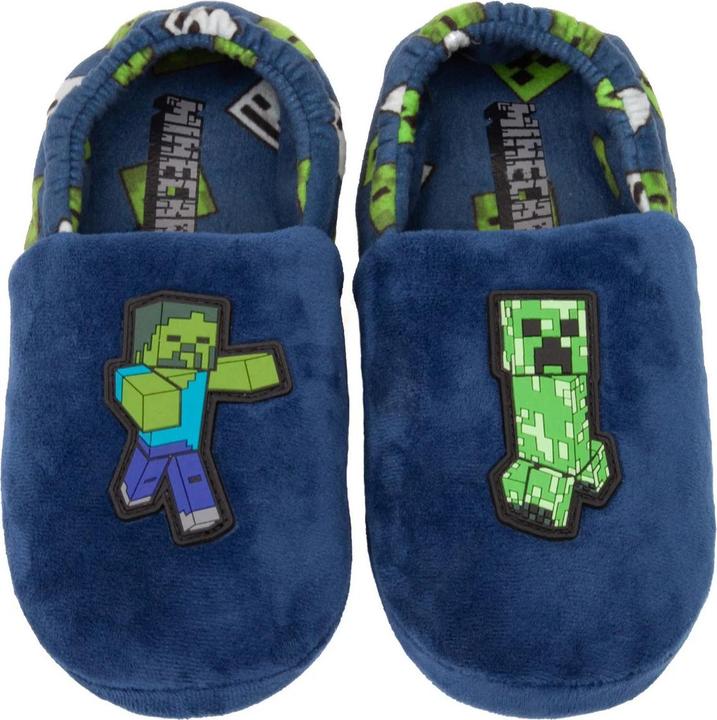 Minecraft Hausschuhe Zombie Vs Creeper (37)