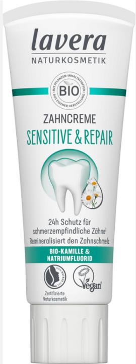 Actual product image Lavera Toothpaste Sensitive & Repair 75 ml (75 ml)