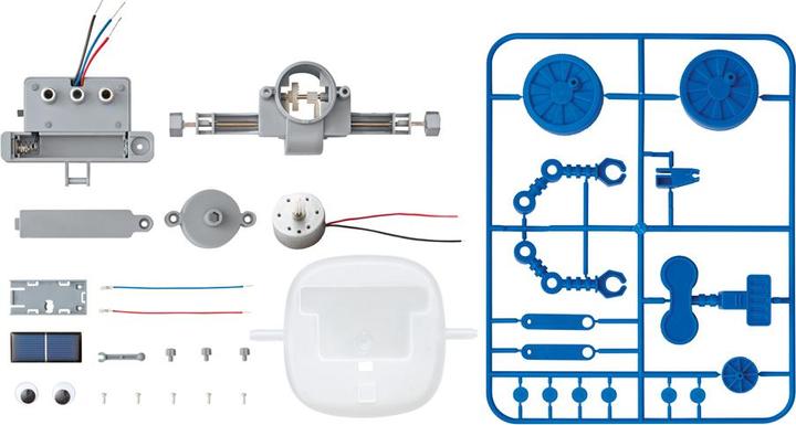 Actual product image 4M Kit for hybrid powered robot Green Science