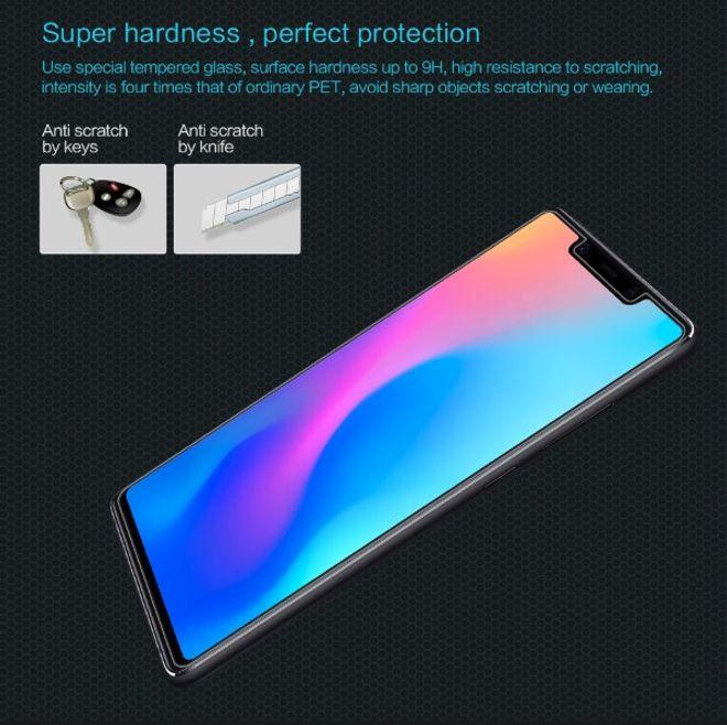 Actual product image Nillkin Amazing H protective glass screen protector (1 Piece, Mi 8 SE)