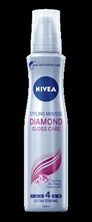 Produktbild NIVEA Diamond Gloss Care Styling Mousse (150 ml, Schaumfestiger)