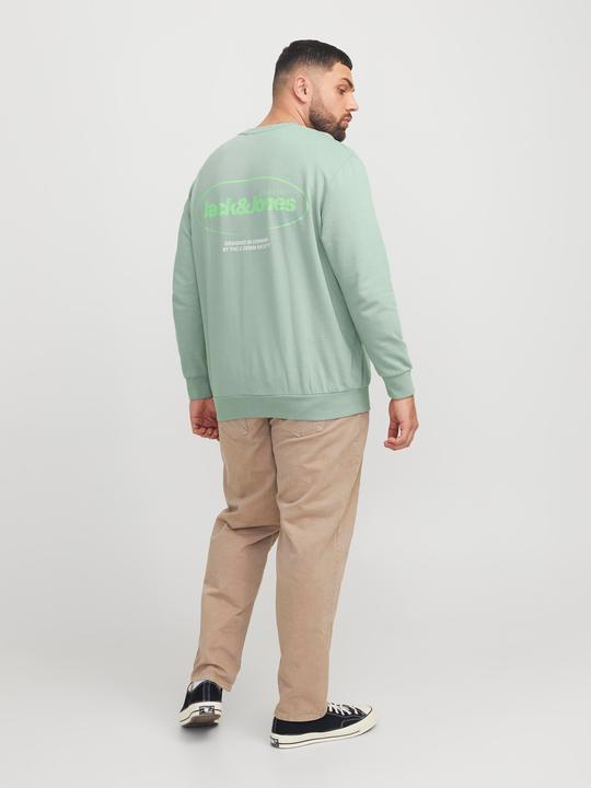 Actual product image Jack & Jones Plus Size Printed Sweatshirt Sweatshirt (5XL)