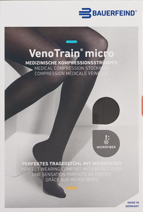 Produktbild Veno Train MICRO A-D KKL2 L plus/long geschlossene Fussspitze schwarz (L)