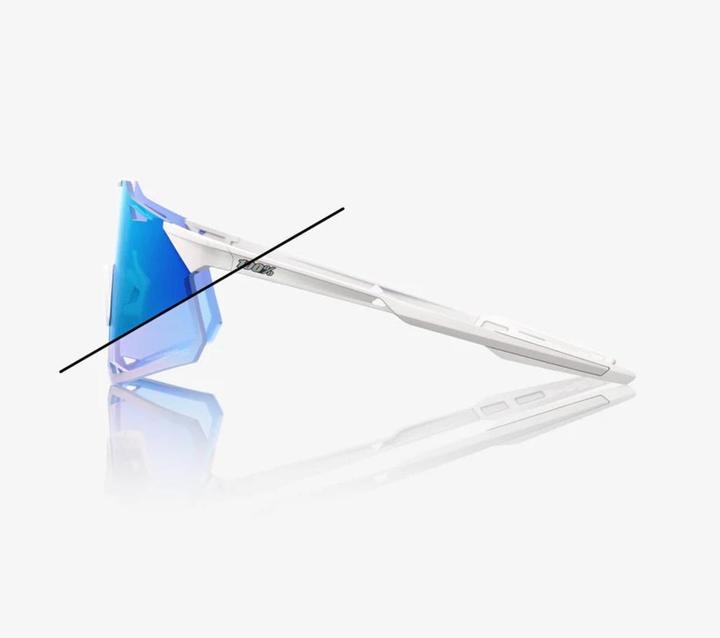 Produktbild 100% HYPERCRAFT LE - Bastille (Weiss, Blue Mirror Photochromic)