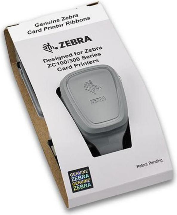 Produktbild Zebra Farbbandkassette YMCKO zu ZC100/300 (Gelb, Schwarz, Blau, Violett)