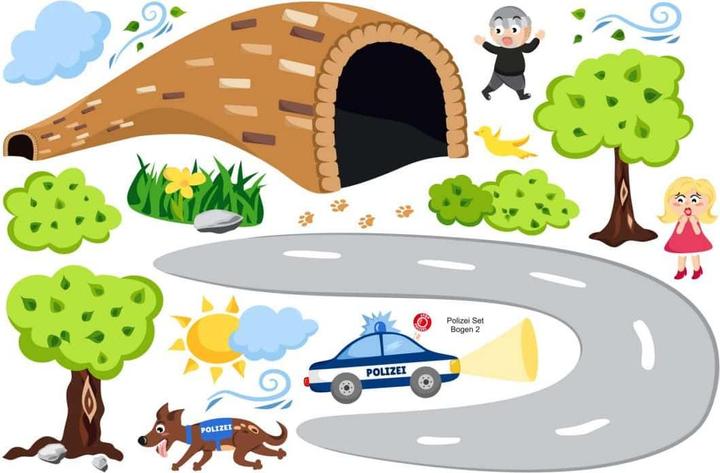 Image du produit Trenddeko Set de police (90 x 60 cm)