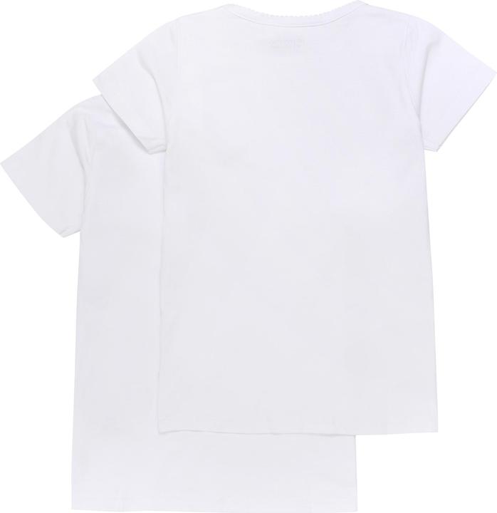 Produktbild Minymo T-Shirt 2er Set Weiss Gr. 122 (122)