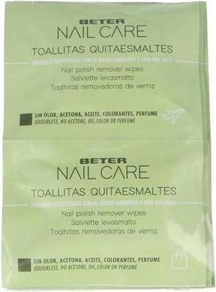 Nutritional values and ingredients Beter Nail Polish Remover Wipe 10 Black Standard