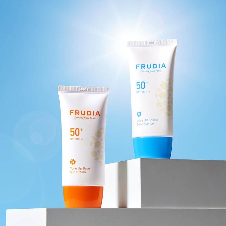 Actual product image Frudia Sun Tone Up Base (Sun cream face, SPF 50+, 50 ml, 50 g)