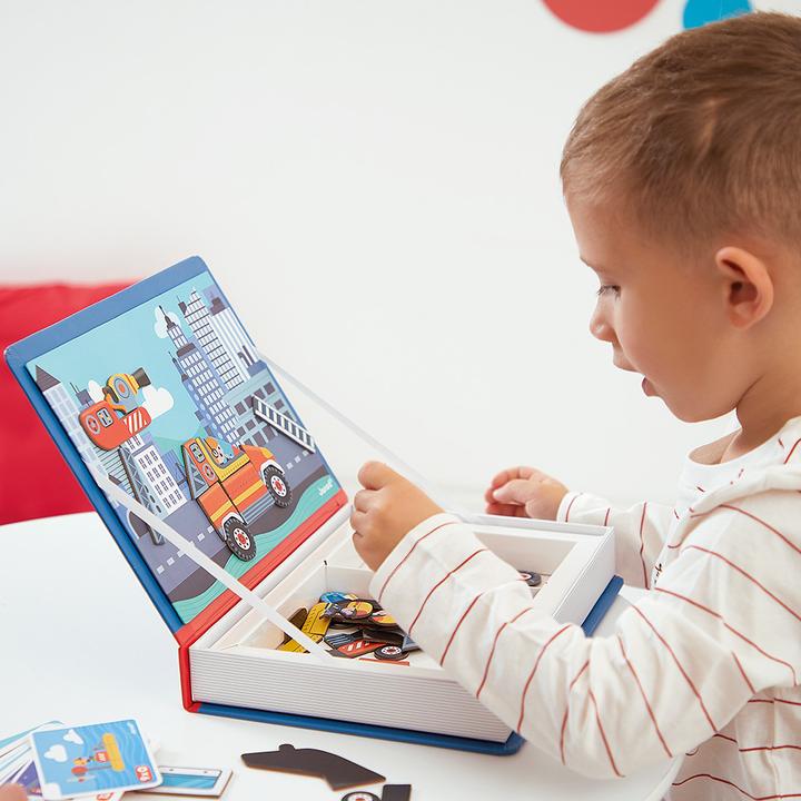 Produktbild Janod Magnetbuch Feuerwer (Deutsch)