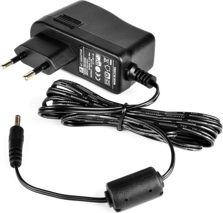 Actual product image Axagon HUE-SA7BP 7x USB3.0 ALU charging hub incl. AC adapter, Juodas (USB-A, USB-B, 7 Ports)