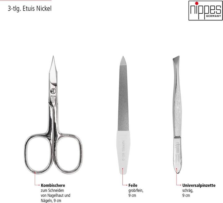 Produktbild Nippes 3-teiliges Maniküre-Set Vintage