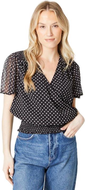 Immagine prodotto Dorothy Perkins Camicetta A Pois Orlo Arricciato Donna (38)