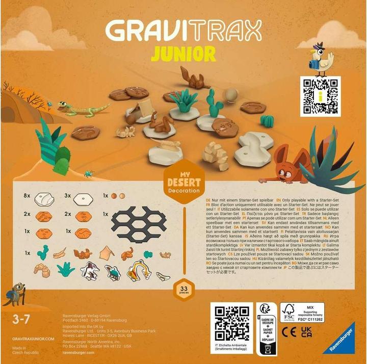 Actual product image Ravensburger GraviTrax Junior Extension Desert