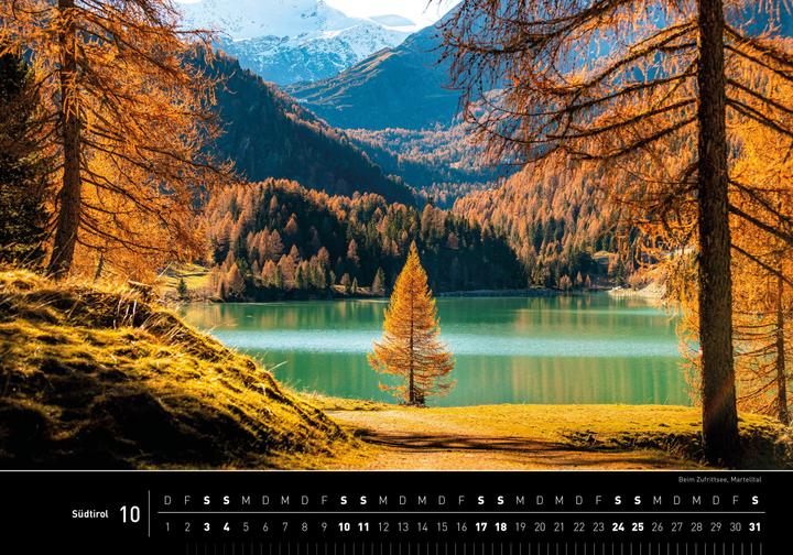 Produktbild Südtirol Premiumkalender 2026 (50 x 35 cm, Harter Einband, Deutsch)
