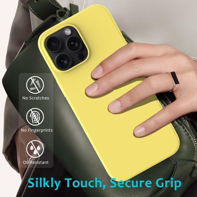 Actual product image MU Classic Liquid Silicone Series (Apple iPhone 16 Pro)