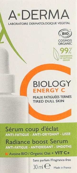 Actual product image A-Derma BIOLOGY Energy C Serum Fl 30 ml (30 ml)