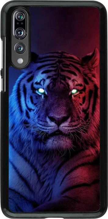 Image du produit PhoneLook Coque Tiger Blue Red (Huawei P20 Pro)