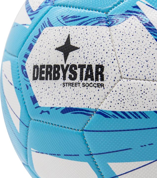 Actual product image Derbystar Street Soccer football size 5 white/blue (5)