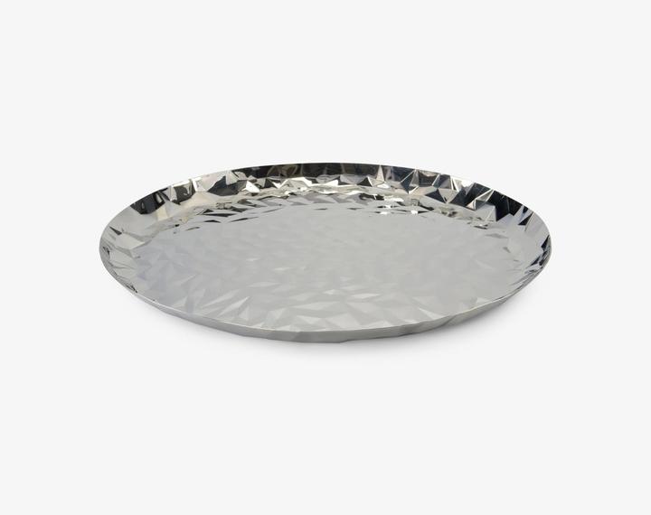 Produktbild Alessi Tablett aus Edelstahl Silberfarben