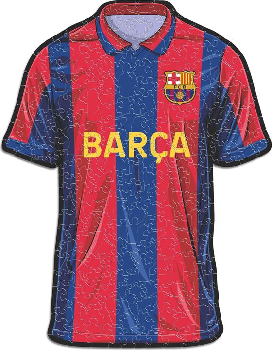 Produktbild Iconic FC Barcelona - Trikot - Holz Puzzle Grösse M (270 Teile) (270 Teile)