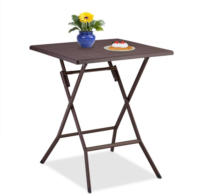 Actual product image Relaxdays garden table (62 cm)