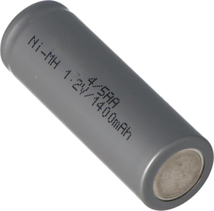 Produktbild AccuCell Akku 4/5AA ohne Lötfahne (1 Stk., 1400 mAh, Ladegerät ohne Akku)