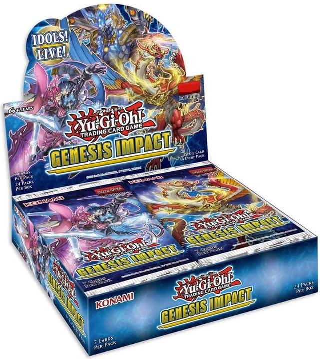 Actual product image Yu-Gi-Oh . Genesis Impact - Booster Display EN (English, Booster display)