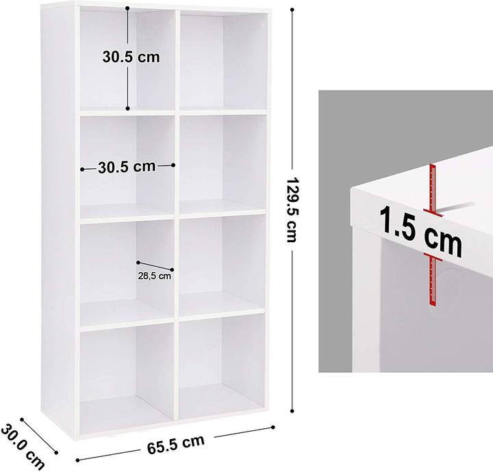Actual product image Vasagle Michael (65.5 x 30 x 129.5 cm)