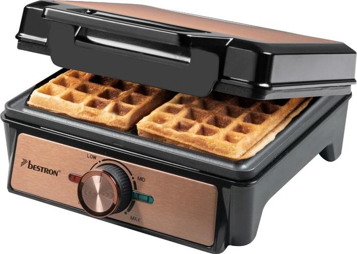 Bestron Waffelmaker, Kupfer