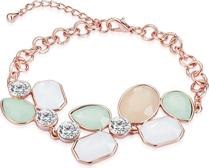 Produktbild Lulu & Jane Armband mit Kristallen von Swarovski® - 33186 (19 cm, Metall-Legierung)
