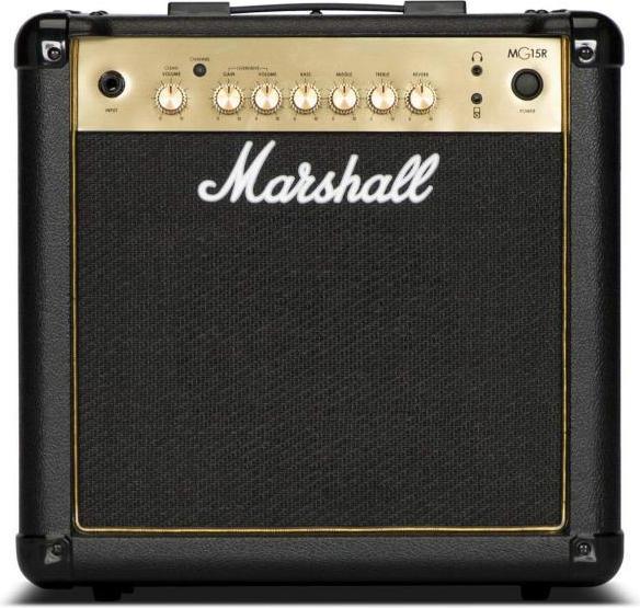 Actual product image Marshall MG15GR Guitar amplifier with cable (Guitar, 15 W)