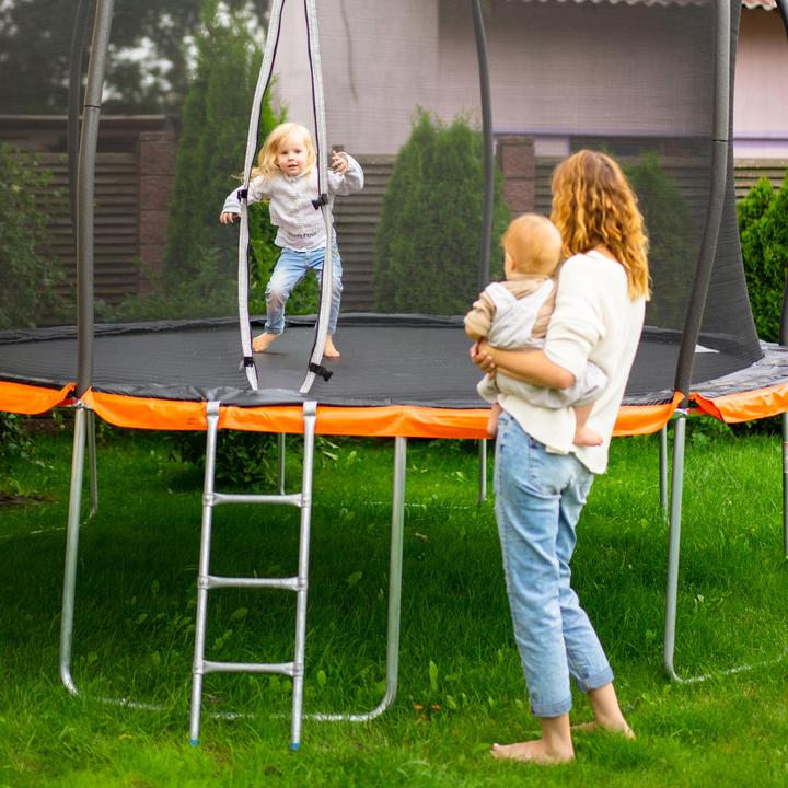 Produktbild Relaxdays Leiter Trampolin