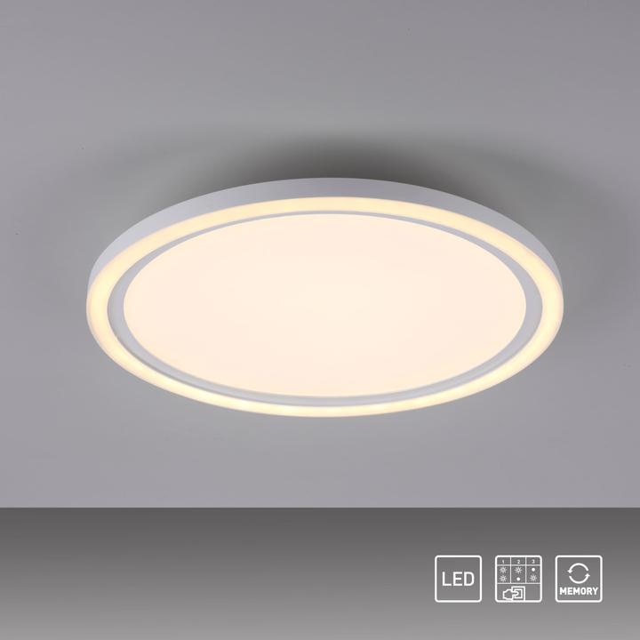 Produktbild Just Light LED-Deckenleuchte 14883-16 weiss, 23,5 W, 2600 lm, 3000 K, getrennt schaltbar (2600 lm)