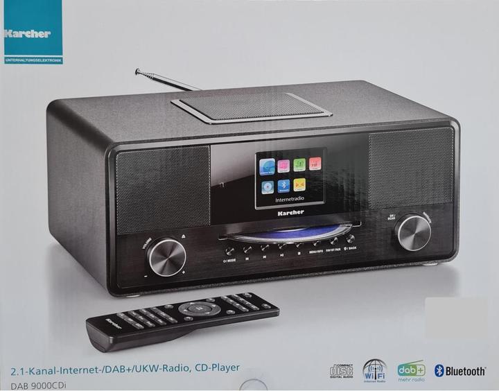 Immagine prodotto Karcher DAB 9000CDI (Web radio, DAB, Bluetooth, WiFi)