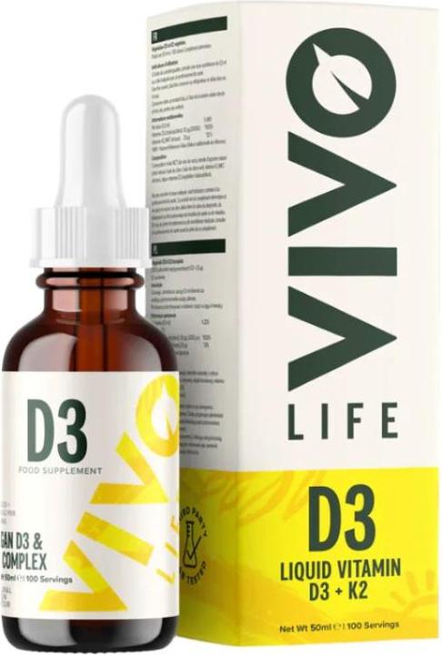 Produktbild Vivo Vegan D3 & K2 Complex (100 Stück, Flüssigkeit)