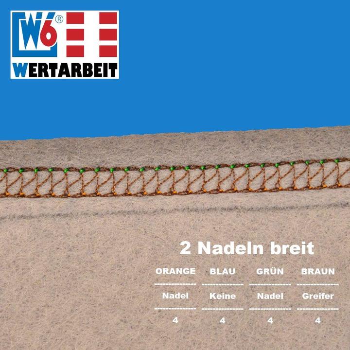 Actual product image W6 Coverlock N 707D Free Arm