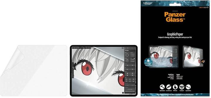 Immagine prodotto PanzerGlass Carta grafica (1 Pezzo/i, iPad Pro 12.9 2018 (3. Gen), iPad Pro 12.9 2020 (4. Gen), iPad Pro 12.9 2021 (5a generazione))