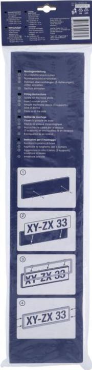 Produktbild Cartrend Kennzeichenhalter