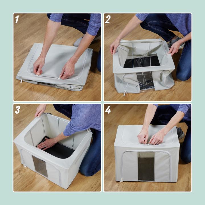 Immagine prodotto Relaxdays Borsa portaoggetti (50 x 40 x 33 cm, 66 l)